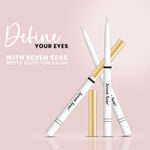 Buy Seven Seas Glide On Color Kajal - White (0.35 gm) Waterproof and Smudgeproof | All Day Revolving Kajal | Non Transferable and Long Lasting Stay up to 24 Hours - Purplle