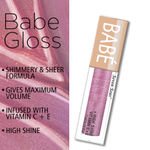Buy Seven Seas Babe Glittery Lip Gloss - 03 Hot Pink (7 ml) | With High Shine Lip Color For Glossy Look | Lightweight Non Sticky Lip shiner For Moisturizing Lips - Purplle