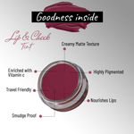 Buy Seven Seas Lip & Cheek Tint - 08 Calypso Pink (8 gm) | Enriched with Vitamin C For Lips, Eyelids & Cheeks, Matte Finish - Purplle