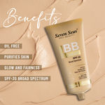 Buy Seven Seas BB Creme - 02 Skin (60 ml) | Broad Spectrum Liquid Foundation for Face Makeup | With SPF-30 | Full Covergae | Oil Free Foundation - Purplle