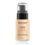 Buy Seven Seas BB Gracefull Foundation - 02 Skin | Full Coverage Blendable Normal to All skin | Lightweight Long Wearing | Matte Liquid Foundation 30 ml - Purplle
