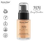 Buy Seven Seas BB Gracefull Foundation - 02 Skin | Full Coverage Blendable Normal to All skin | Lightweight Long Wearing | Matte Liquid Foundation 30 ml - Purplle