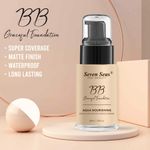 Buy Seven Seas BB Gracefull Foundation - 02 Skin | Full Coverage Blendable Normal to All skin | Lightweight Long Wearing | Matte Liquid Foundation 30 ml - Purplle