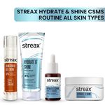 Buy Streax Hydrate & Shine CSMS Routine for all Skin Types Combo of 4 - Purplle