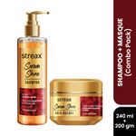 Buy Streax Serum Shine Shampoo and Mask Combo Combo of 2 - Purplle
