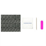 Buy Secret Lives acrylic press on nails artifical designer french light pink fake nails extension 24 Pc set with glue sheet - Purplle