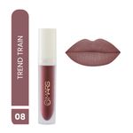 Buy MARS Matte Liquid Lip Color | Long Lasting | Non-Transfer & Waterproof Lipstick for Women (4.5 ml) (08-Trend Train) - Purplle