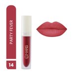 Buy MARS Matte Liquid Lip Color | Long Lasting | Non-Transfer & Waterproof Lipstick for Women (4.5 ml) (14- Party Fever) - Purplle
