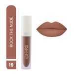 Buy MARS Matte Liquid Lip Color | Long Lasting | Non-Transfer & Waterproof Lipstick for Women (4.5 ml) (19-Rock The Nude) - Purplle