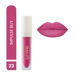 Buy MARS Matte Liquid Lip Color | Long Lasting | Non-Transfer & Waterproof Lipstick for Women (4.5 ml) (23-Impulse Buy) - Purplle