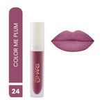 Buy MARS Matte Liquid Lip Color | Long Lasting | Non-Transfer & Waterproof Lipstick for Women (4.5 ml) (24-Color Me Plum) - Purplle