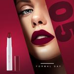 Buy MARS Matte Non-Transfer Butter Smooth Lipstick | Up to 12 Hours Long Lasting | Smudge Proof and Waterproof Lipstick for Women (3.5 gm) (05-Formal Day) - Purplle