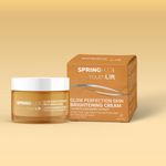 Buy Spring H2O Glow Perfection Skin Brightening Cream, Evens Tone And Gently Balance Melanin With Dermatologically Tested 50 gm - Purplle