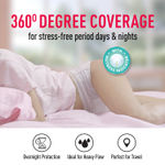 Buy Sirona Disposable Period Panties (L-XL) | 360° Protection for 12 hours | No Leakage, No Discomfort | Day & Night Protection | Wetness Indicator | Ultra-Absorbent Core(Pack of 2) - Purplle