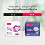 Buy Sirona Disposable Period Panties (L-XL) | 360° Protection for 12 hours | No Leakage, No Discomfort | Day & Night Protection | Wetness Indicator | Ultra-Absorbent Core(Pack of 2) - Purplle
