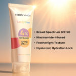 Buy FACES CANADA Comfy Glow Sunscreen - 30 ml | SPF50 PA+++ | UVA & UVB Protection | Feather Light Texture | Lightweight & Non Greasy | Brightens Skin | Hydrates Skin | Prevents Sunburns, Tanning & Premature Aging - Purplle