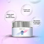 Buy FACES CANADA Comfy Glow 2% Kojic Acid Night Cream - 25 gm | Brigtens Skin | Fades Dark Spots & Acne Marks | Evens Out Skin | Nourishes & Hydrates | Gentle & Effective | Smooth Texture - Purplle