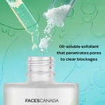 Buy FACES CANADA Comfy Glow 2% Salicylic Acid Face Serum - 15 ml | Clears Acne & Blackheads | Unclogs Pores | Controls Oil | Even Skin Tone | Smooth Skin Texture | Gentle Exfoliation - Purplle