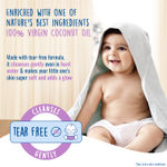Buy Parachute Advansed Baby Gentle Wash for New Born | Enriched with Virgin Coconut Oil | Gently cleanses in Hard water | Doctor certified | 410 ml - Purplle