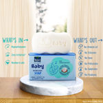 Buy Parachute Advansed Baby Soap for Newborn Babies | Doctor Certified| Virgin Coconut Oil & Coconut Milk | Prevents Dryness | 75 gm x 3=225 gm - Purplle