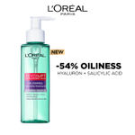 Buy L'Oreal Paris Revitalift Hyaluronic Acid Oil Control Replumping Cleansing Gel, enriched with Hyaluronic Acid & Salicylic Acid for cleansing the face deeply - 120 ml - Purplle