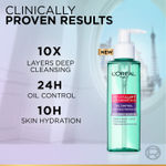 Buy L'Oreal Paris Revitalift Hyaluronic Acid Oil Control Replumping Cleansing Gel, enriched with Hyaluronic Acid & Salicylic Acid for cleansing the face deeply - 120 ml - Purplle