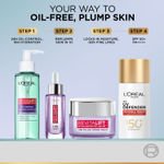 Buy L'Oreal Paris Revitalift Hyaluronic Acid Oil Control Replumping Cleansing Gel, enriched with Hyaluronic Acid & Salicylic Acid for cleansing the face deeply - 120 ml - Purplle