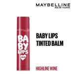 Buy Maybelline New York Baby Lips Loves NYC Tinted Lip Balm for dark & pigmented lips, Highline Wine, 4g - Purplle