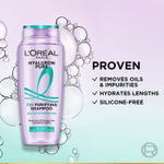 Buy L’Oréal Paris Hyaluron Pure 72H Purifying Shampoo, For oily scalp & dry hair with salicylic and hyaluronic acid | 340 ml - Purplle