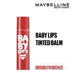 Buy Maybelline New York Baby Lips Loves NYC Tinted Lip Balm for dark & pigmented lips, Brooklyn Bronze, 4g - Purplle