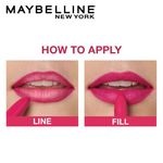 Buy Maybelline New York Lipstick, Matte Finish, Long-lasting, Intense Colour, SuperStay Crayon Lipstick, 15 Lead the way, 1.2 gm - Purplle