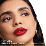 Buy L’Oreal Paris Color Hydrating Riche Satin Lipstick - 377 Perfect Red, 4.3 gm - Purplle