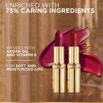 Buy L’Oreal Paris Color Hydrating Riche Satin Lipstick - 377 Perfect Red, 4.3 gm - Purplle