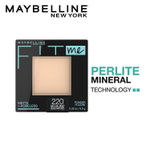 Buy Maybelline New York Fit Me Matte + Poreless Pressed Powder Natural Beige 220 Normal to Oily (8.5 gm) - Purplle