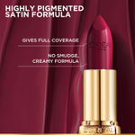 Buy L’Oreal Paris Color Hydrating Riche Satin Lipstick - 124 S'il Vous Plait, 4.3 gm - Purplle