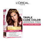 Buy L'Oreal Paris Excellence Creme Hair Color - Caramel Brown 5.32 (72 ml+100 gm) - Purplle