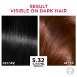 Buy L'Oreal Paris Excellence Creme Hair Color - Caramel Brown 5.32 (72 ml+100 gm) - Purplle