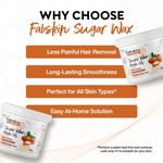 Buy Fabskin Sugar Wax Argan Oil (350 gm) | With Wooden Applicator Spatula | Full Body Smooth Hair Removal Wax For Women | Microwavable Jar - Purplle