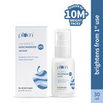 Buy Plum 10% Niacinamide Face Serum With Rice Ferment - Brightens Skin & Fades Blemishes & Acne Marks 30 ml - Purplle