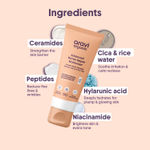 Buy Aravi Organic Advanced Barrier Repair Moisturizer | With Ceramide, Peptide, Hyaluronic Acid & Cica | For Deep Moisturizing, Strengthening & Skin Barrier Repair | For All Skin Types | 100 gm - Purplle
