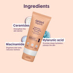 Buy Aravi Organic Hydrating Barrier Repair Cleanser | With Ceramide, Niacinamide & Hyaluronic Acid | Nourishing & Hydrating Cleanser for All Skin Types | Gentle Daily Cleanser for Soft & Smooth Skin | 100 ml - Purplle