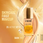 Buy Lakme Makeup+Skincare VitC Superglow Skin Perfecting Tint Cool Walnut C380 25 ml - Purplle