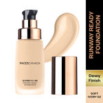 Buy FACES CANADA Ultime Pro Hd Runway Ready Foundation - Soft Ivory 02, 30 ml | Dewy Finish | Glass Skin Effect | Luxurious Formula | Lightweight & Breathable | Silky Smooth Texture | No Dryness or Oiliness | Vitamin E & Hyaluronic Acid - Purplle