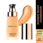 Buy FACES CANADA Ultime Pro Hd Runway Ready Foundation - Soft Sand 05, 30 ml | Dewy Finish | Glass Skin Effect | Luxurious Formula | Lightweight & Breathable | Silky Smooth Texture | No Dryness or Oiliness | Vitamin E & Hyaluronic Acid - Purplle
