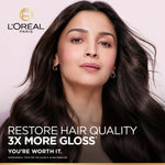 Buy L'Oreal Paris Glycolic Gloss Shine Boosting Shampoo, Powered By 3% Glycolic Acid, for Dull Hair, Restores Hair Quality For Gives 3X More Gloss, 200 ml - Purplle