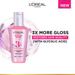Buy L'Oreal Paris Glycolic Gloss Serum, Powered By Glycolic Acid, For Dull Hair, Gives 72H Shine & Improves Hair Quality, 80 ml - Purplle