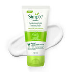 Buy Simple Hydrating Moisturiser (50 ml) + Simple Kind To Skin Refreshing Face Wash (100 ml) Combo of 2 Skincare Kit - Purplle