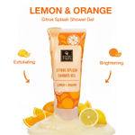 Buy Good Vibes Lemon Orange Citrus Splash Shower Gel 200 ml - Purplle