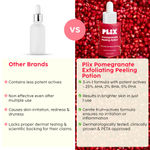 Buy PLIX 25% AHA+ 2% BHA + 5% PHA Pomegranate Peeling Potion For Glowing & Even Toned Skin, Gentle Exfoliation & At-Home Facial | For Women & Men | 30 ml (pack of 1) - Purplle