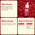 Buy PLIX Pomegranate Overnight Repair Dewy Serum (30 ml) for Ageless Younger Skin | Reduce Fine Lines & Wrinkles | Collagen Boosting, Hydrating Serum for Women & Men | Anti-ageing - Purplle